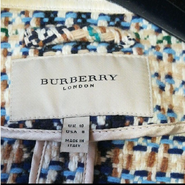 BURBERRY(バーバリー)の【新品未使用】本場 英国 BURBERRY  ミックスツィード スーツ レディースのフォーマル/ドレス(スーツ)の商品写真