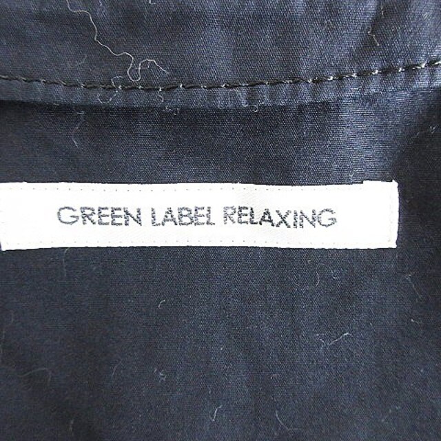 UNITED ARROWS green label relaxing(ユナイテッドアローズグリーンレーベルリラクシング)のグリーンレーベルリラクシング コート トレンチ スプリング 長袖 無地 38 紺 レディースのジャケット/アウター(トレンチコート)の商品写真