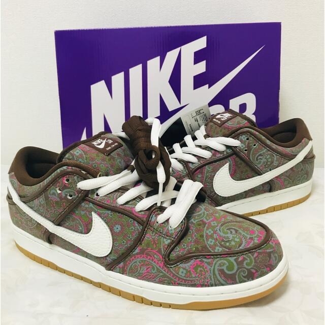 新品/未使用】NIKE SB DUNK LOW Paisley 29.0cm | www.jarussi.com.br