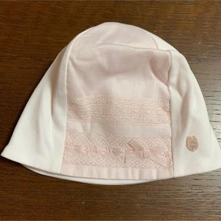 ベビーディオール(baby Dior)の新品未使用♡ベビーディオール♡レースボンネット(帽子)(帽子)