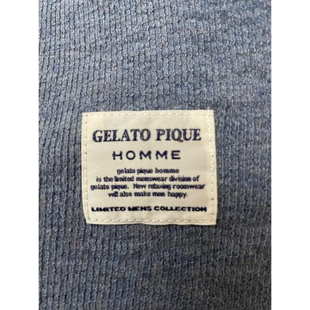 gelato pique(ジェラートピケ)のジェラートピケ  HOMME  ロンT カットソー　ブルー　M メンズのトップス(Tシャツ/カットソー(七分/長袖))の商品写真