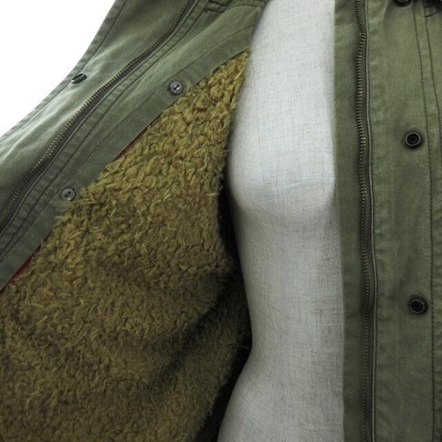 デビーバイフリーズショップ コート ミリタリー ステンカラー 長袖 S カーキ レディースのジャケット/アウター(その他)の商品写真