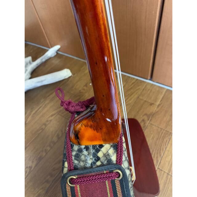 知念大工型三線 島黒檀 磨き上げ仕上げ 楽器/器材 弦楽器 acacia.edu