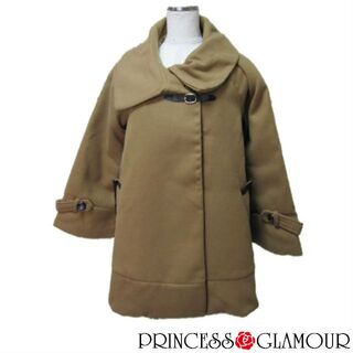 『お値下げ』冬のアイテム　ポンチョ　コート　ジャケット(ガウンコート)