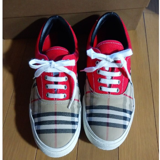 BURBERRY - 箱付き BURBERRY バーバリー ビンテージチェック ロー