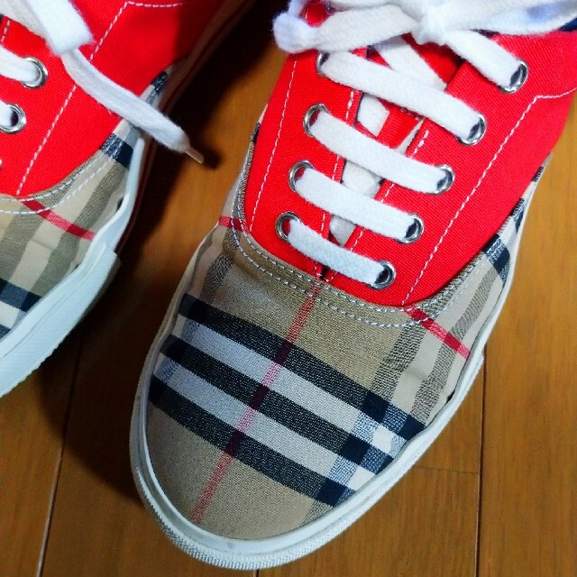 BURBERRY - 箱付き BURBERRY バーバリー ビンテージチェック ロー