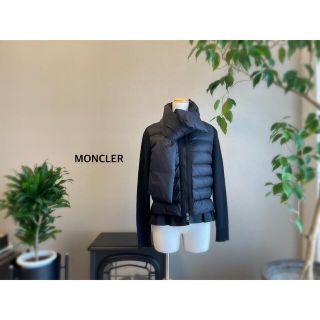 MONCLER MAGLIONE TRICOT ダウン ジャケット マフラーあり