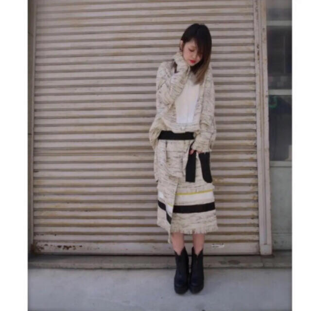 AKANE UTSUNOMIYA(アカネウツノミヤ)のakane utsunomiya ラップ スカート 巻き アカネウツノミヤ レディースのスカート(ロングスカート)の商品写真