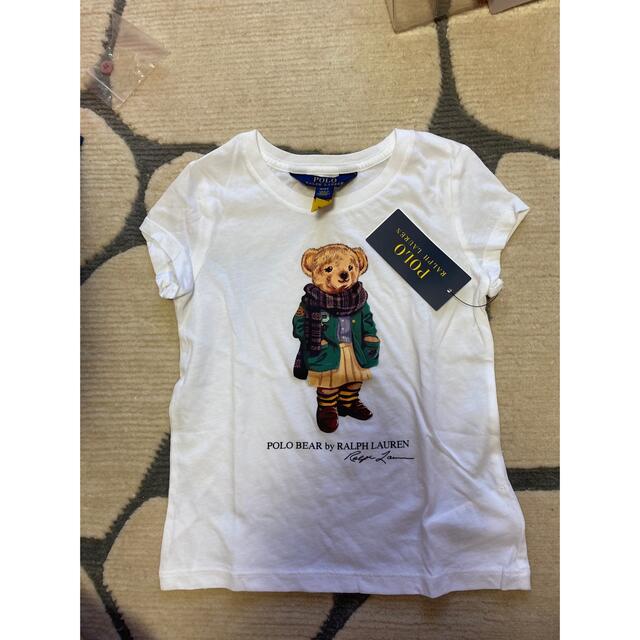 POLO RALPH LAUREN(ポロラルフローレン)の(新品) ポロラルフローレンTシャツ　女児110cm  キッズ/ベビー/マタニティのキッズ服女の子用(90cm~)(Tシャツ/カットソー)の商品写真