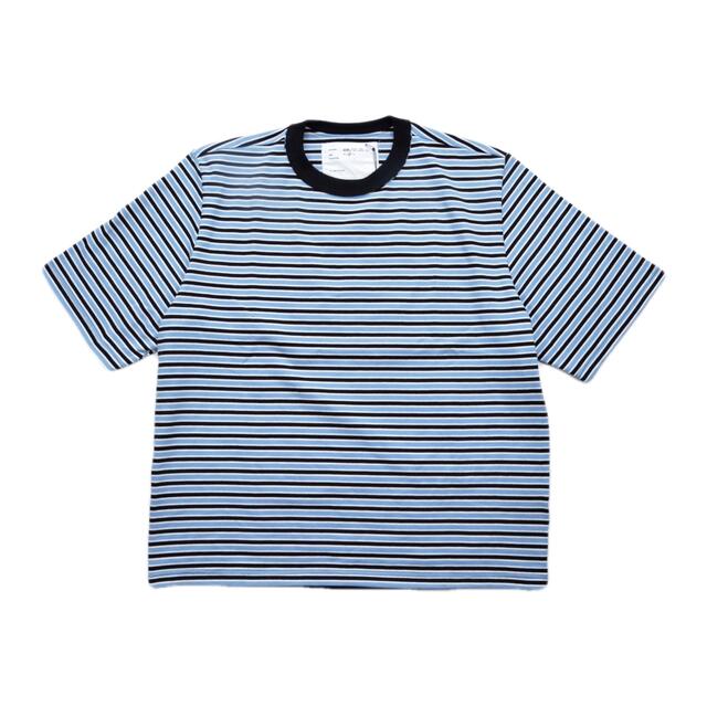 CAMIEL FORTGENS SS BIG TEE BLUE STRIPE 良質 10098円 www.gold-and