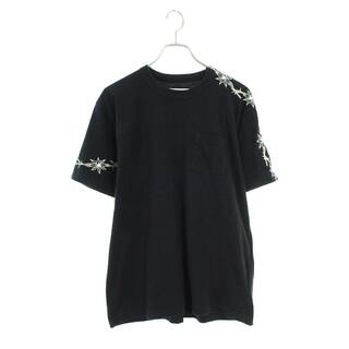 サカイ(sacai)のサカイ 19SS 19-01961M Dr.Wooタトゥー刺繍Tシャツ メンズ 2(Tシャツ/カットソー(半袖/袖なし))