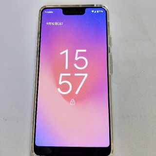 グーグルピクセル(Google Pixel)のGoogle Pixel 3 XL 128GB ホワイト simフリー(スマートフォン本体)