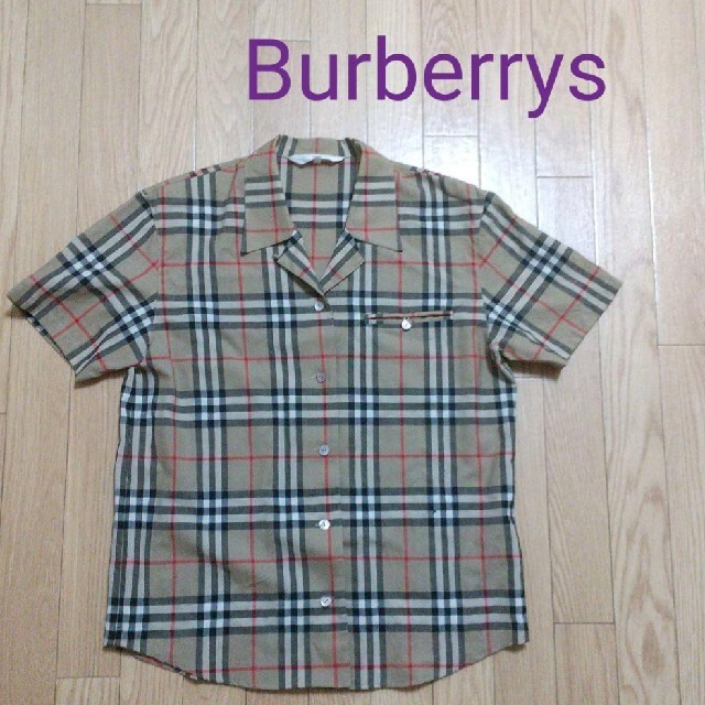 BURBERRY(バーバリー)のBurberrys  オールド バーバリー古着 シャツ ノバチェック レディースのトップス(シャツ/ブラウス(半袖/袖なし))の商品写真