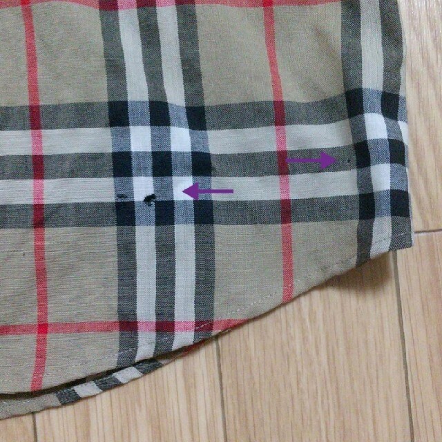 BURBERRY(バーバリー)のBurberrys  オールド バーバリー古着 シャツ ノバチェック レディースのトップス(シャツ/ブラウス(半袖/袖なし))の商品写真