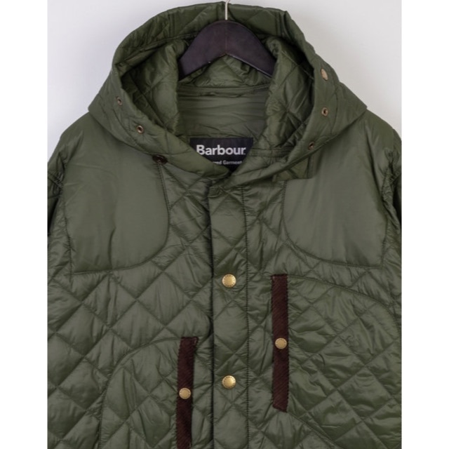 緑 Mサイズ バブアー エンジニアードガーメンツ Barbour ジャンキー