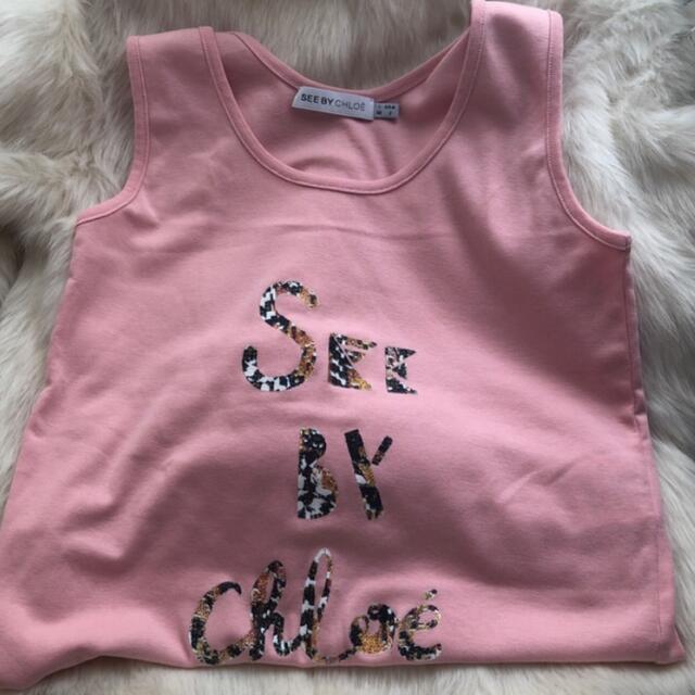 Lochie(ロキエ)のsee by chloe pink tops💖 レディースのトップス(カットソー(半袖/袖なし))の商品写真