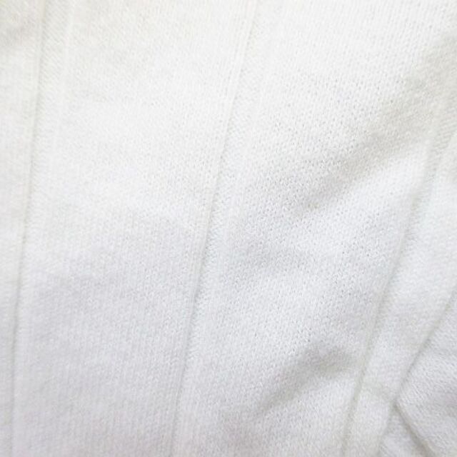 YOUNG&OLSEN(ヤングアンドオルセン)のヤングアンドオルセン YOUNG & OLSEN 長袖 カットソー 1 白 綿 レディースのトップス(カットソー(長袖/七分))の商品写真