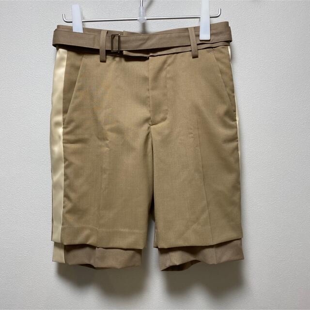 SACAI 20SS WORLD MAP SHORT PANTS