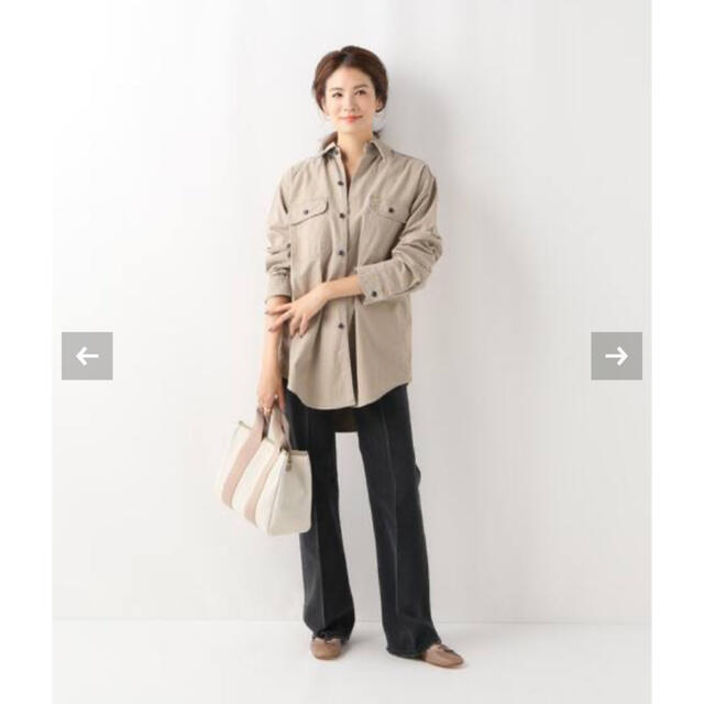 MADISONBLUE(マディソンブルー)のうたう様専用【MADISONBLUE】HAMPTON BACK SATIN  レディースのトップス(シャツ/ブラウス(長袖/七分))の商品写真