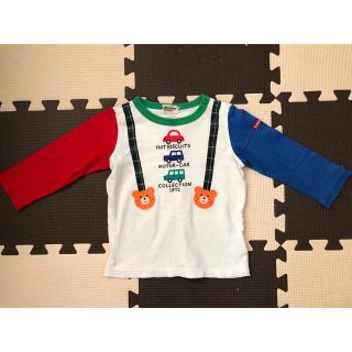 ホットビスケッツ(HOT BISCUITS)のビーンズ様専用　ミキハウス HOT BISCUITS 長袖Tシャツ 80cm(Ｔシャツ)