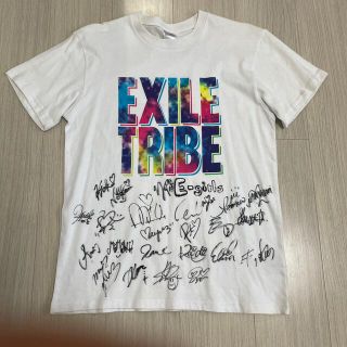 イーガールズ(E-girls)のE-girls 直筆サイン　Tシャツ(女性タレント)