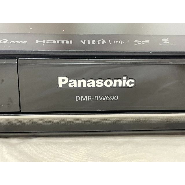 Panasonic(パナソニック)の【訳あり】Panasonic  DMR-BW690 スマホ/家電/カメラのテレビ/映像機器(ブルーレイレコーダー)の商品写真