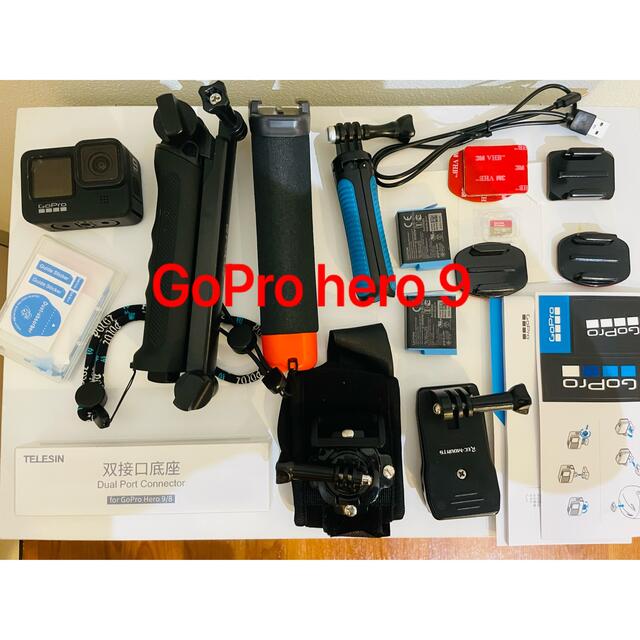 GoPro(ゴープロ)のGoPro hero 9 black スマホ/家電/カメラのスマホ/家電/カメラ その他(その他)の商品写真