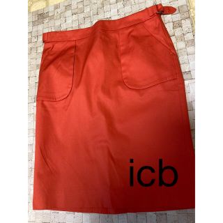 アイシービー(ICB)の美品　icb スカート(ひざ丈スカート)