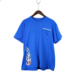 クロムハーツ Tシャツ・カットソー(メンズ)（ブルー・ネイビー/青色系 