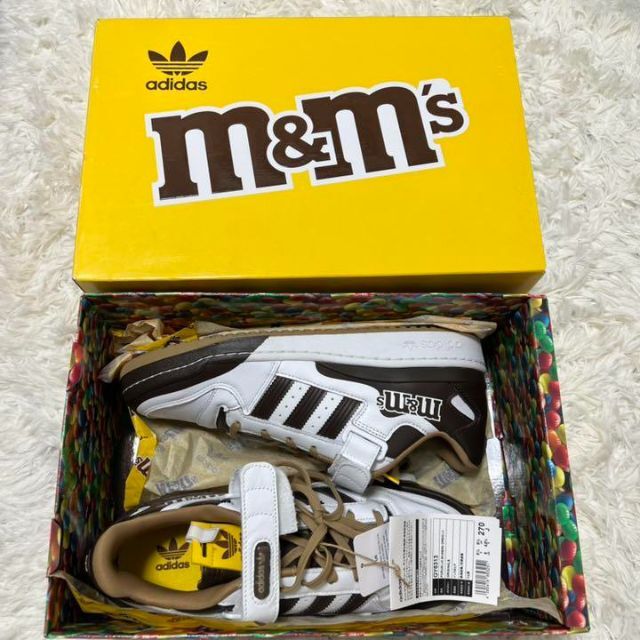 新品未使用　adidas M&M コラボ　スニーカー　27cm 限定