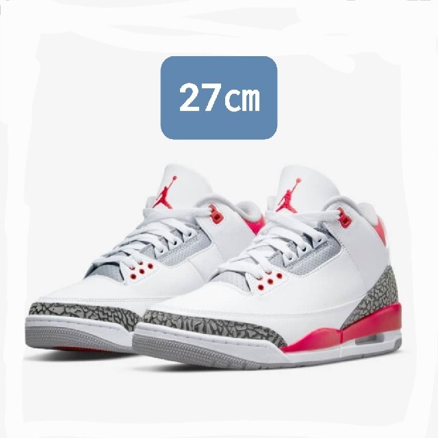 Nike Air Jordan 3 OG "Fire Red"