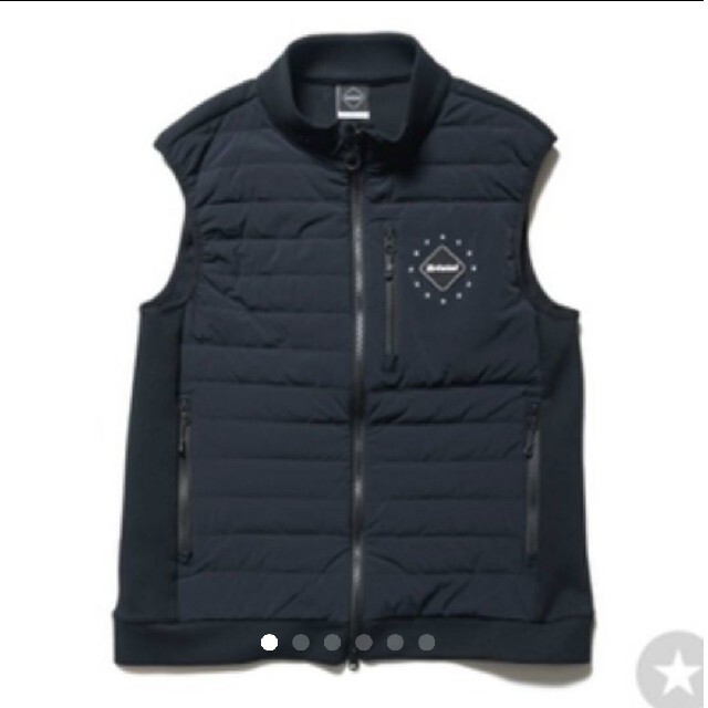 F.C.R.B. TECH SWEAT HYBRID VEST BLACK XL