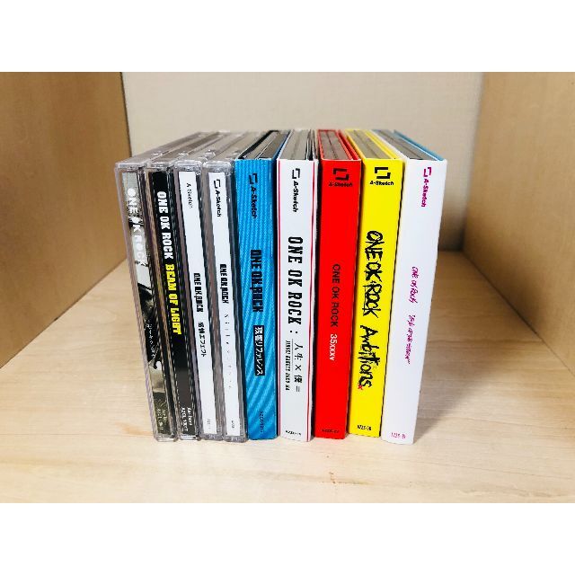 ONE OK ROCK アルバム CD 全9枚セット 初回盤 CD+DVD