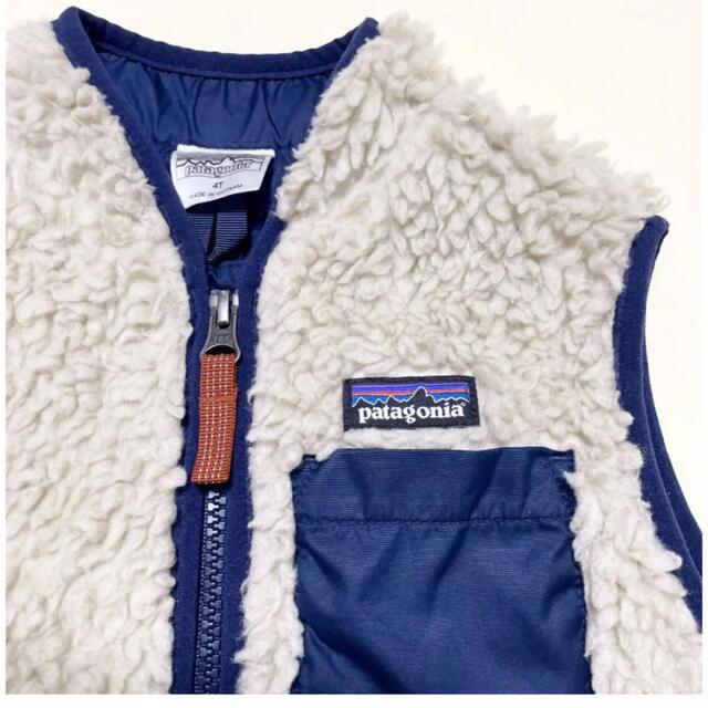 もしれませ】 patagonia - パタゴニア キッズ ベスト 4T ファミリア