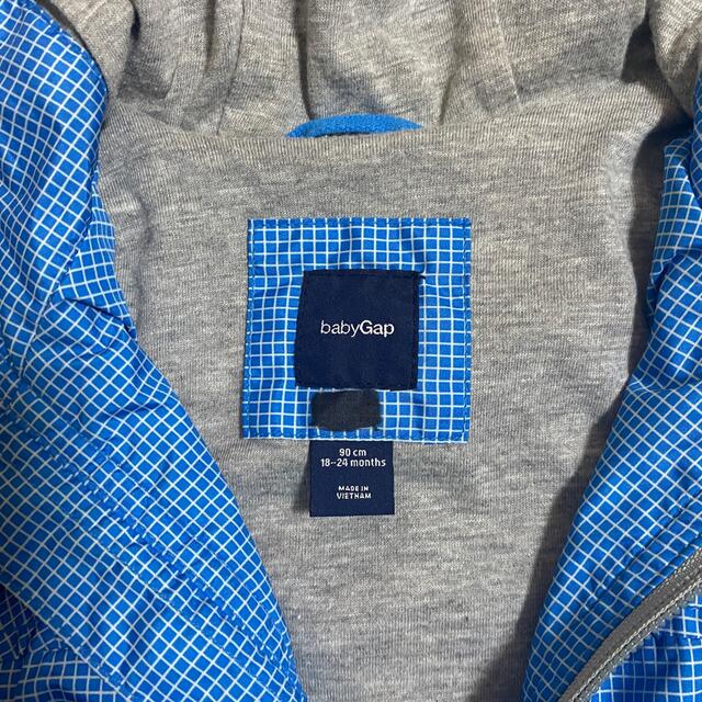 babyGAP(ベビーギャップ)の【週末のみ値下げ】ベビーギャップ　ジャンパー キッズ/ベビー/マタニティのキッズ服男の子用(90cm~)(ジャケット/上着)の商品写真