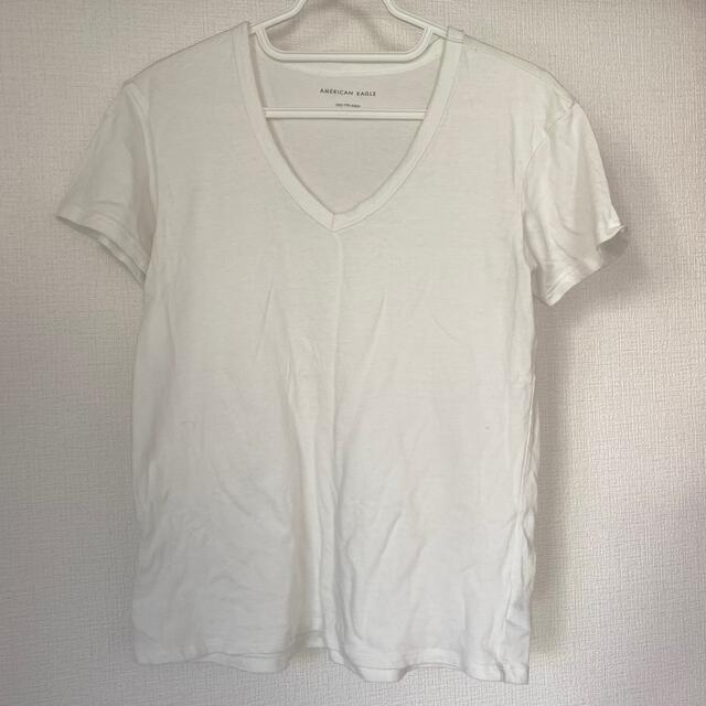 American Eagle(アメリカンイーグル)のVネック Tシャツ　XXS レディースのトップス(Tシャツ(半袖/袖なし))の商品写真