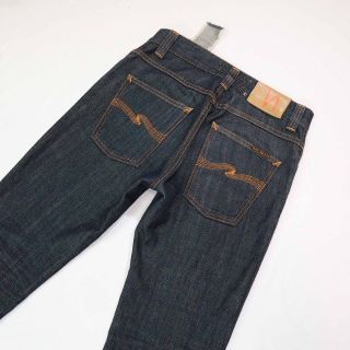 ヌーディジーンズ(Nudie Jeans)のヌーディジーンズ スリムジム 濃紺ジーンズ スリムストレートデニム W29(デニム/ジーンズ)