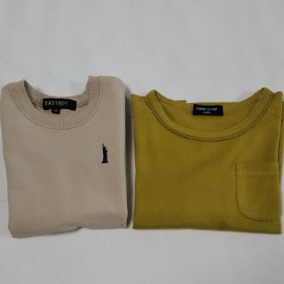 コムサデモード(COMME CA DU MODE)のEAST BOY  ベスト & コムサ 長袖Tシャツ  100㎝(Tシャツ/カットソー)