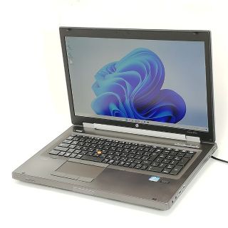 銀座 店舗 新品SSD ノートpc HP 8770w i5 8GB RW 無線 Win11 ノートPC