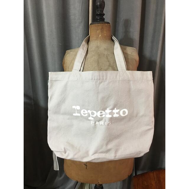 repetto(レペット)のrepetto レペット　トート・ショルダーバッグ  グレージュ レディースのバッグ(トートバッグ)の商品写真