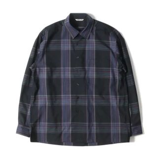 オーラリー(AURALEE)のAURALEE SUPER LIGHT WOOL CHECK SHIRTS 4(シャツ)