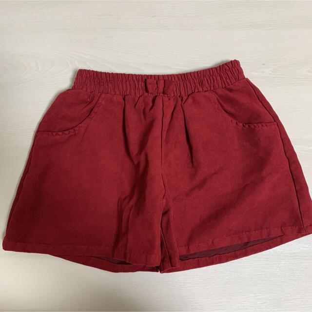 西松屋(ニシマツヤ)のキュロットパンツ130cm キッズ/ベビー/マタニティのキッズ服女の子用(90cm~)(パンツ/スパッツ)の商品写真