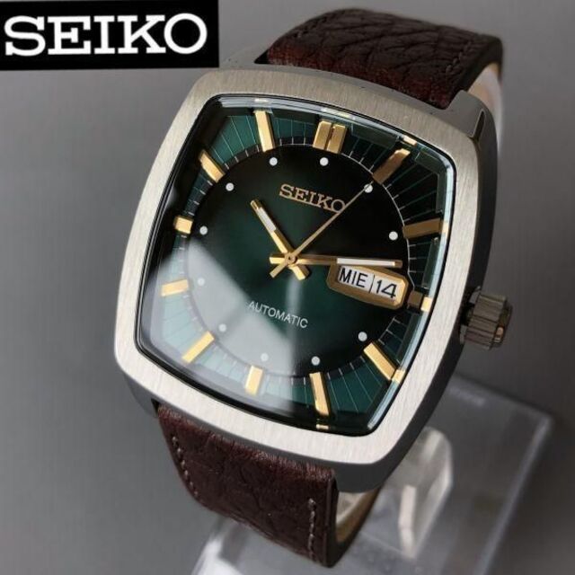 新品】セイコー リクラフト オートマチック SEIKO メンズ腕時計 | www