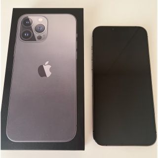 アップル(Apple)のiPhone 13 Pro Max 256GB グラファイト SIMフリー(スマートフォン本体)