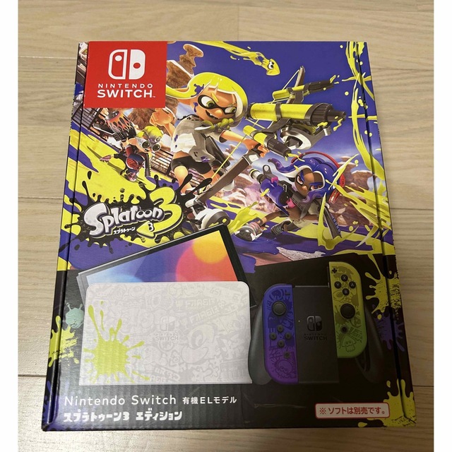 NintendoSwitch有機ELモデルスプラトゥーン3エディション新品未開封-