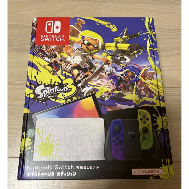 NintendoSwitch有機ELモデルスプラトゥーン3エディション新品未開封