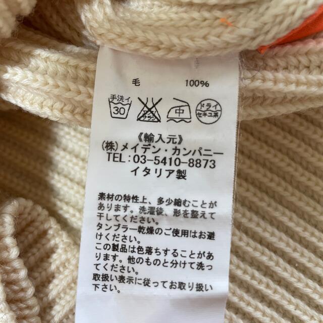 ANDERSEN-ANDERSEN wool knit長袖