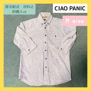 チャオパニック(Ciaopanic)のCIAO PANIC デニムシャツ M (２３)(シャツ)