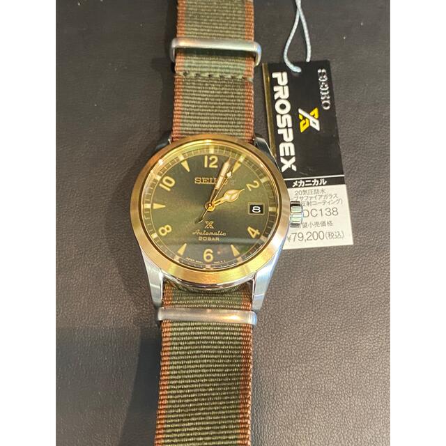 SEIKO - 新品 セイコー プロスペックス アルピニスト ナイロンバンド