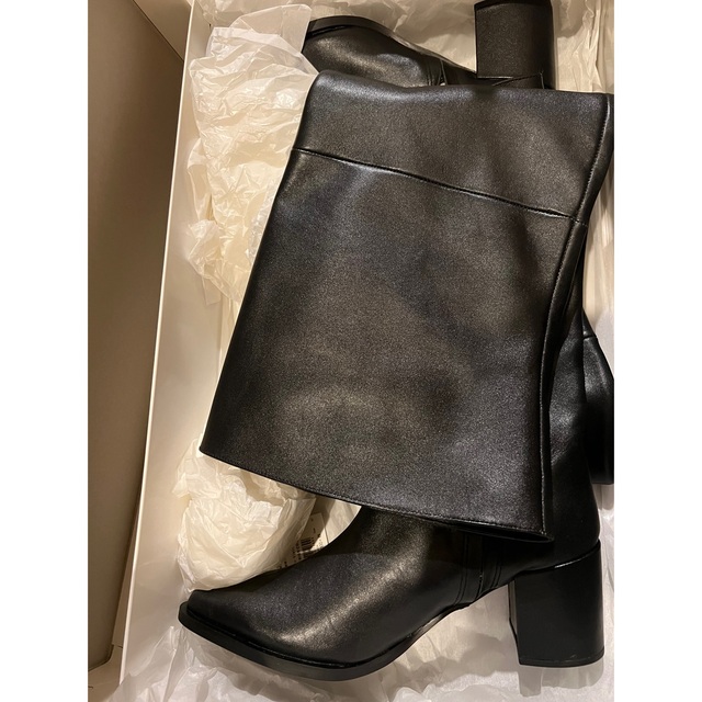 CLANE(クラネ)のCLANE STRAIGHT KNEE HIGH BOOTS 37 レディースの靴/シューズ(ブーツ)の商品写真